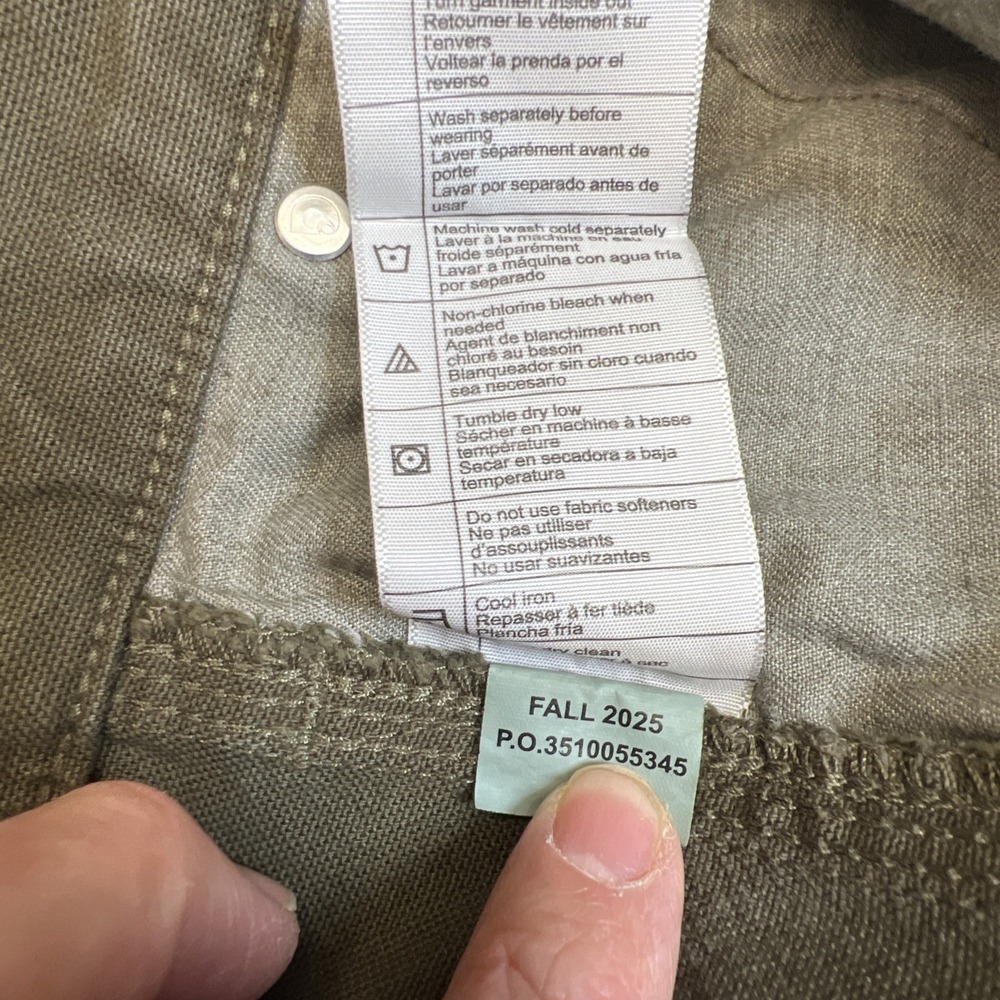 Carhartt 106595 Rugged Flex Duck Double Front Pant 44x30 Moss Garment Dyed‎ Soft - Picture 6 of 14